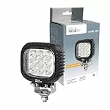 HELLA Valuefit S3000 LED Arbeitsscheinwerfer 12 - 24 Volt - 3400 echte Lumen stark - IP67 wasserdicht - Offroad Scheinwerfer für Traktor SUV UTV ATV - 1GA 357 109-012