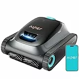 (2025 Upgrade) AIPER Scuba S1 Poolroboter Boden und Wand, Wasserlinienreinigung, 3μm Ultrafeiner Filter, 180 Min. Akkulaufzeit, 15900LPH Leistungsstarker Poolsauger mit APP, Für Eingelassene Pools
