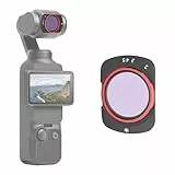PGYTECH VND Filter für DJI Osmo Pocket 3/Pocket 4 /Xtra Muse (2-5 Stopps), Einstellbarer ND Filter ND4 ND8 ND16 ND32 mit Japanischem AGC Optischem Glas, Magnetischer Schnellverschluss