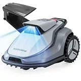 TerraMow V1000 Mähroboter ohne Begrenzungskabel mit Garage, Rasenmäher Roboter bis 1200 m², Tri-AI-Vision Navigation, Echtzeit-Hindernisvermeidung & Automatische Kartierung, Ideal für komplexe Gärten