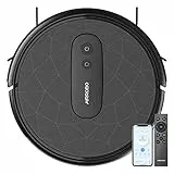 AIRROBO P20 Saugroboter, Roboter Staubsauger mit 2800Pa Saugkraft, Selbstaufladend, WLAN, 120 Minuten Laufzeit, Roboterstaubsauger für Teppiche, Tierhaare, Hartböden
