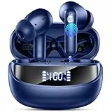 Nerunsa Bluetooth Kopfhörer, Kopfhörer Kabellos Bluetooth 5.4, In Ear Kopfhörer mit ENC Noise Cancelling Mics, 50 Std Spielzeit Kabellose Kopfhörer mit Stereo HiFi, IP7 Wasserdicht Ohrhörer USB-C