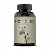 ZEST'ACTIVE L-Arginin Base, L-Citrullin, Maca, Cordyceps - 120 Kapseln
