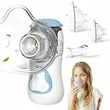FEELLIFE Inhalationsgerät Kinder, Inhaliergeräte für Erwachsene, Inhalator Vernebler Inhaliergerät Tragerbar Leiser Kabellos Aerosol Inhalator Nebulizer Air Kids für Erwachsene Kinder Baby