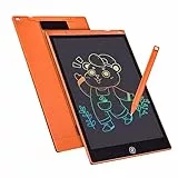 Bunte LCD Schreibtafel 12 Zoll，LCD Writing Tablet Elektronischer Tablette Grafiktablet Digitaler Drawing Pad，Kinderspielzeug FÜR 3-12 Jahre Alte Mädchen