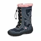 Lico Mädchen Cathrin Schneestiefel, Marine Rosa, 37 EU