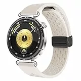 Hiseus Armband Kompatibel mit Huawei Watch GT 6 41mm / 6 46mm / 6 Pro Silikon Sport Uhren Armband (Polarstern, GT 6 41mm)