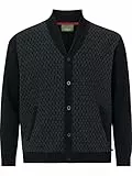 Charles Colby Herren Strickjacke Duke Ronan schwarz, 2XL (XXL) - 60/62