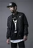 Urban Classics Herren Jacke, Regulär, Polyester, Schwarz, M