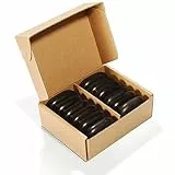 Master Massage Mittel Ovular Basaltstein Hot Stone Set Massagesteine 6.4cm x 4.6cm x 1.8cm 12er Pack 100% Naturstein