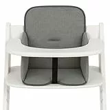 Sitzverkleinerer für Hochstuhl Baby Sitzkissen Stuhl - Kinder Sitzauflage für Hauck und Stokke Kinderhochstuhl High Chair Cover für Kinderstuhl Babystuhl und Hochstühle Grau