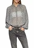 Q/S by s.Oliver Damen 2149904 Bluse, Grey 96A3, 40