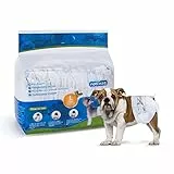 Nobleza Hund Windeln Einweg Weiblich Welpen Training Windeln Super Absorbent Pet Wraps 12 Pack, Größe L