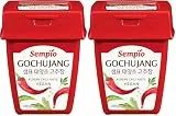 Sempio Paprika Paste, scharf, Gochujang - 1 x 500 g (Packung mit 2)