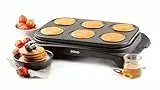 DOMO DO8709P Pfannkuchenplatte Pancake-Maker 'Family crêpes' - 6 P