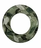 Majea Loop Schal Damen Schlauchschal Halstuch schmaler Loopschal (880051) (grün 13)
