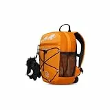 Mammut First Zip 16 | Outdoor Rucksack, Für 2- bis 9-Jährige Kinder, Brustgurt mit Signalpfeifer | 16 l, Tangerine-Dark Tangerine