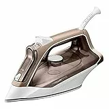 Rowenta Effective+ Dampfbügeleisen, 2400 Watt, Dampfstoß: 120 g/Min., Dauerdampfmenge: 40 g/Min., Antikalk-System, exzellente Dampfverteilung, kratzfeste Bügelsohle, kupfer/weiß, DX1635