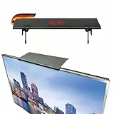 SCHWAIGER 661804 TV-Regal Monitorständer Bildschirmregal Multimedia-Ablage TV-Topper Halterung Fernseher Lautsprecher-Halter Recieverhalterung 18 Zoll