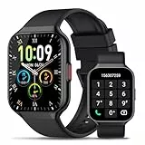 Smartwatch Herren mit Telefonfunktion,1.96' HD Uhr Damen mit Herzfrequenz SpO2 Stress Schlafmonitor,113+ Sportmodi Fitness Tracker, IP68 wasserdichte für Android iOS 2025 Neue