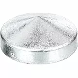 Alberts 205966 Pfostenkappe für Holzpfosten | flache Form | feuerverzinkt | Ø100 mm