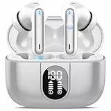 AI Kopfhörer Übersetzer, 3-in-1Bluetooth 5.3 Echtzeit Sprachübersetzer Kopfhörer mit 164 Sprachen/6 Übersetzungsmodi, 40Std Übersetzer Ohrhörer mit ENC Mic und App für Lernen, Reisen, Business Grau