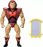 Masters of The Universe Origins Actionfigur Grizzlor aus der Cartoon-Kollektion, ca. 14 cm groß, 1980er Motu TV haariger Bösewicht, detailreiches Design und Spiegel-Zubehörteil, JBM90