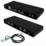 i-tec Universelle Dockingstation Dual 4K Display - 2X DisplayPort und 2X HDMI, 5X USB-Anschlüsse