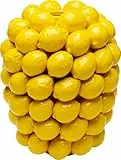 Kare Design Vase Lemon Juice, Gelb, Deko Vase, Blumenvase, Zitronen Motiv, Porzellan, handgearbeitet, Unikat, 40 cm (H)