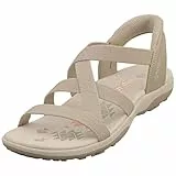 Skechers Damen Reggae Slim – Stretch Flex Hands Free Slip-ins Sandals, 40 EU