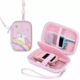 Leayjeen HD Video Walkie Talkie für Kinder Tasche, Kompatibel mit Wootoyz/JKGIFTS/HOTOIQ/Brisum, mit Tragegriff und Schultergurt, Rosa Einhorn