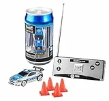 Revell Control Mini RC Car Police I Maßstab 1:43 I Authentisches Design, ideal für Kinder ab 8 Jahren I Geeignet für Innen- und Außenbereiche I Zwei Betriebsfrequenzen für spannende Rennen