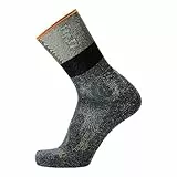 UYN Herren Trekking One Cool Socken, Anthracite-Green, EU 42-44
