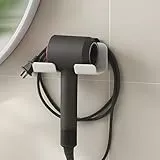 ATEWEITA Föhn Halterung ohne Bohren, Haartrocknerhalter Wandmontage zum Kleben, Föhnhalterung Bad Wandhalter für Haartrockner, Hair Dryer Holder Wall Mounted, Blow Dryer Holder (15*9CM) 1 Stück