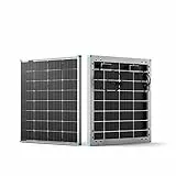 Renogy 115W 12V Bifaziales Solarpanel Monokristallin, Hochleistungs Solarmodul für 12V Batterien, Wohnmobile, Haus, Balkon, Boote, landwirtschaftliche Dächer und netzunabhängige Anwendungen