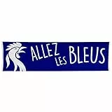 Boland 62201 - Banner Frankreich, 180 x 50 cm, Allez les Bleus, Dekoration, Mottoparty, Geburtstag, EM, WM, Fanartikel