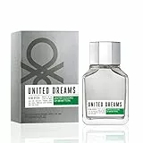 United Colors of Benetton - United Dreams Aim High, Eau de Toilette Spray für Männer, Holziger aromatischer Duft mit Zitrusfrüchten, Grapefruit, Minze, Holz und Amber - 100