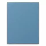 RAYSON Einbanddeckel, LeatherGrain-Ledernarben-Deckblätter, A4, Blau, 100 Stück