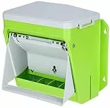 Kerbl Hobbyfarming SmartCoop Futterautomat mit Schutzklappe (mit Trittsystem, langlebigem Kunststoff) 70660