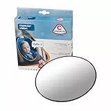 capsula® Rücksitzspiegel, Autositz-Spiegel, Kinderautospiegel bruchsicher, für Babys, geeignet für Reboarder und Babyschalen