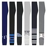 L&K-II 6er Pack Thermounterwäsche Kinder Jungen Leggings Kinder Hosen Pants Herbst Frühling Baumwolle Knöchellang 2786 86-92