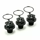 3 Stücke Schlauchboot Ventil Kajak Ventil Aufblasbare Luftventil,Ersatz Schraube Luftventil für Luftbett,Fischerboote,Floß Pool (Set 1)