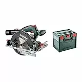 Metabo Akku-Handkreissäge KS 18 LTX 57 – 601857840 – 18 V – Kreissäge für den universellen Einsatz – Ohne Akku und Ladegerät