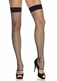 Leg Avenue Netz-Strumpfhose ohne Fuss O/S, 1 Stück