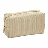 Palaufr Federmäppchen Cord, Mäppchen Aesthetic Federmappe, Schulbedarf Organizer Aufbewahrung Mädchen Jugendliche Frauen Schule College Klassenraum Büro Stift Marker Make-up Schüler