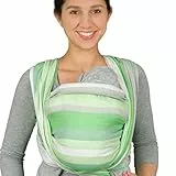 Hoppediz gewebtes Baby-Tragetuch ab Geburt, Neugeboren bis Kleinkind, 100% Baumwolle, Wellington 4,60 m
