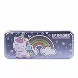 Lip Smacker Color Tin, Kinderset mit Lipgloss und Gesichtscreme in Verschiedenen Geschmacksrichtungen und Farbtönen, All-in-One Geschenkset für den Perfekten Look