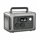 ALLPOWERS Tragbare Powerstation R600, 299Wh LiFePO4 Batterie Solargenerator mit 2x 600W (1200W Spitze) AC Ausgang, Schnellladung in 1 Stunde für Garten Party Reise Camping Wohnmobil Notfall