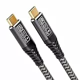 CAKOBLE USB C Kabel auf USB C 3M, usb c 3.2 kabel 3m,USB 3.2 Gen2 Typ C ladekabel, 20 Gbps Datenübertragung, 100W 20V/5A Schnellladekabel,4K @ 60Hz Videoübertragung für Monitor, USB-C-Geräte