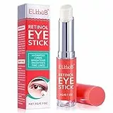 Eye Stick - Augenpflege Augencreme Gegen Falten mit Squalane Retinol & Hyaluronsäure für Kühlender Augenbalsam gegen dunkle Augenringe und Schwellungen